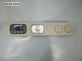 ДЕФЛЕКТОР ПОТОЛКА С ПЛАФОНОМ И ПАНЕЛЬЮ КЛИМАТ-КОНТРОЛЯ СРЕДНИЙ (79650-TK8-A410) (СВЕТЛО-СЕРЫЙ) HONDA ODYSSEY RL5 (USA) 2010-2017