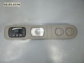 ДЕФЛЕКТОР ПОТОЛКА С ПЛАФОНОМ И ПАНЕЛЬЮ КЛИМАТ-КОНТРОЛЯ СРЕДНИЙ (79650-TK8-A410) (ТЕМНО-СЕРЫЙ) HONDA ODYSSEY RL5 (USA) 2010-2017