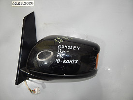ЗЕРКАЛО ЗАДНЕГО ВИДА ЛЕВОЕ (БОКОВОЕ) C ЖЕЛТЫМ ПОВТОРИТЕЛЕМ (10 КОНТАКТОВ) HONDA ODYSSEY RL5 (USA) 2010-2013