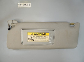 КОЗЫРЕК СОЛНЦЕЗАЩИТНЫЙ ЛЕВЫЙ (83280-SJC-A110) (СЕРЫЙ) HONDA RIDGELINE GLT 2005-2014