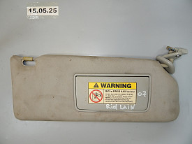 КОЗЫРЕК СОЛНЦЕЗАЩИТНЫЙ ПРАВЫЙ (83230-SJC-A110) (ПОД ЧИСТКУ) (СЕРЫЙ) HONDA RIDGELINE GLT 2005-2014