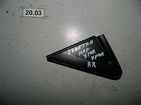 УГОЛОК КРЫЛА НАРУЖНИЙ ЗАДНИЙ ПРАВЫЙ HYUNDAI ELANTRA 5 MD 2010-2016