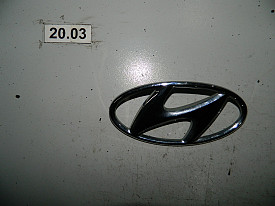 ЗНАЧОК ЗАДНИЙ HYUNDAI ELANTRA 5 MD 2010-2016