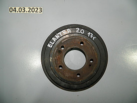 ДИСК ТОРМОЗНОЙ ЗАДНИЙ (БАРАБАН) (R-L) 2.0 (203 ММ) HYUNDAI ELANTRA AD 2015-2020