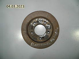 ДИСК ТОРМОЗНОЙ ЗАДНИЙ (R-L) 1.6 (263 ММ, 10 ММ) (TURBO) (SPORT) HYUNDAI ELANTRA AD 2015-2020