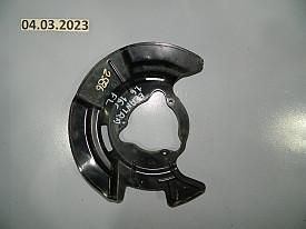 ЗАЩИТА ТОРМОЗНОГО ДИСКА ПЕРЕДНЯЯ ЛЕВАЯ (ПЕСОЧНИЦА) 1.6 (TURBO) (51755-F2500) HYUNDAI ELANTRA AD 2015-2020