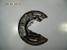 ЗАЩИТА ТОРМОЗНОГО ДИСКА ЗАДНЯЯ ЛЕВАЯ (ПЕСОЧНИЦА) 1.6 (TURBO) (51243-G2300) HYUNDAI ELANTRA AD 2015-2020