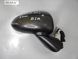 ЗЕРКАЛО ЗАДНЕГО ВИДА ПРАВОЕ (БОКОВОЕ) (8 КОНТАКТОВ) (С BSM) (С ПОВТОРИТЕЛЕМ) HYUNDAI SONATA 8 DN 2019-Н.В