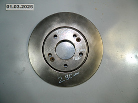 ДИСК ТОРМОЗНОЙ ПЕРЕДНИЙ (R-L) (280 ММ) HYUNDAI TUCSON 2 LM - IX35 1 LM 2009-2013