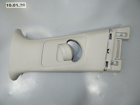 ПЛАСТИК СРЕДНЕЙ СТОЙКИ ЛЕВЫЙ ВЕРХ (СЕРЫЙ) KIA SELTOS SP2 2019-2026