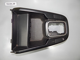 НАКЛАДКА ЦЕНТРАЛЬНОЙ КОНСОЛИ С РАМКОЙ АКПП (С КНОПКАМИ) (ЧЕРНЫЙ) KIA SOUL 3 PS 2018-2025