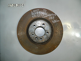 ДИСК ТОРМОЗНОЙ ПЕРЕДНИЙ 5.0 (SUPERCHARGED) (R-L) (380ММ, 35ММ) LAND ROVER RANGE ROVER SPORT L320 2009-2013