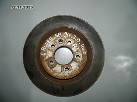 ДИСК ТОРМОЗНОЙ ЗАДНИЙ (R-L) 3.0 (TURBO) (SUPERCHARGED) (4WD) (365MM 25MM) LAND ROVER RANGE ROVER SPORT L494 2013-2022