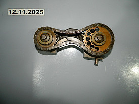 БАЛАНСИРОВОЧНЫЙ ВАЛ ЗАДНИЙ С ЗВЕЗДОЧКОЙ, ЦЕПЬЮ, БУГИЛЕМ (В СБОРЕ) 3.0 (TURBO) (SUPERCHARGED) (LR041867) (LR054795) (LR054792) (DX23-6A279-AF) (GBVSA-6325-BA) LAND ROVER RANGE ROVER SPORT L494 2013-2022