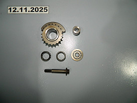 БАЛАНСИРОВОЧНЫЙ ВАЛ ПЕРЕДНИЙ С ЗВЕЗДОЧКОЙ, (КОМПЛЕКТ) 3.0 (TURBO) (SUPERCHARGED) (LR041703) (DX23-6A311-AF) LAND ROVER RANGE ROVER SPORT L494 2013-2022