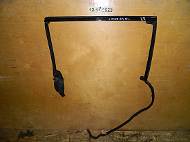 МОЛДИНГ РАМКИ СТЕКЛА ДВЕРИ ЗАДНИЙ ПРАВЫЙ С УПЛОТНИТЕЛЬНОЙ РЕЗИНКОЙ (DK62-205A20-A) (ЧЕРНЫЙ) LAND ROVER RANGE ROVER SPORT L494 2013-2022