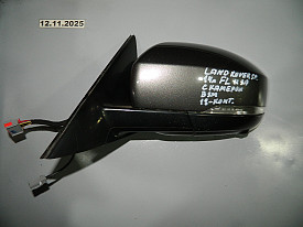 ЗЕРКАЛО ЗАДНЕГО ВИДА ЛЕВОЕ (БОКОВОЕ) (С КАМЕРОЙ) (BSM) (С ФУНКЦИЕЙ СЛЕПЫХ ЗОН) (18 КОНТАКТОВ) LAND ROVER RANGE ROVER SPORT L494 2013-2022