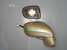 ЗЕРКАЛО ЗАДНЕГО ВИДА ПРАВОЕ (БОКОВОЕ) (12-КОНТАКТОВ) (ШИРОКОЕ) (ПОДСВЕТКА) (С ПОВРЕЖДЕНИЕМ КРЕПЛЕНИЯ ЗЕРКАЛА) LEXUS ES350 XV40 2006-2008