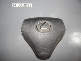 АИРБАГ РУЛЯ (ЧЕРНЫЙ) (AIRBAG ПОДУШКА БЕЗОПАСНОСТИ) LEXUS GS300-GS350-GS430 S190 2005-2011