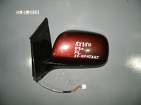 ЗЕРКАЛО ЗАДНЕГО ВИДА ЛЕВОЕ (БОКОВОЕ) (11-КОНТАКТОВ) LEXUS RX330-RX350-RX400H XU30 2003-2009