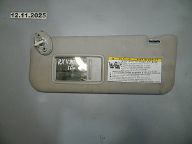 КОЗЫРЕК СОЛНЦЕЗАЩИТНЫЙ ЛЕВЫЙ (СЕРЫЙ) LEXUS RX270-RX350-RX450H AL10 2009-2015