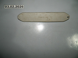 ЗАГЛУШКА VIN НОМЕРА (СЕРЫЙ) LEXUS RX330-RX350-RX400H XU30 2003-2009