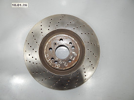 ДИСК ТОРМОЗНОЙ ПЕРЕДНИЙ (R-L) (ПЕРФОРИРОВАННЫЙ) MERCEDES-BENZ GL350-GL450-GL550-GLS450 X166 2012-2019