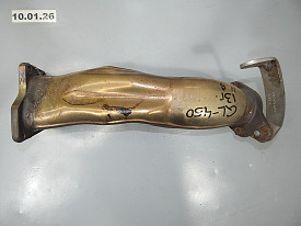 ПРИЕМНАЯ ТРУБА ГЛУШИТЕЛЯ ЛЕВАЯ 4.6 (A2781400708) MERCEDES-BENZ GL350-GL450-GL550-GLS450 X166 2012-2019