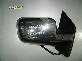 ЗЕРКАЛО ЗАДНЕГО ВИДА ПРАВОЕ (БОКОВОЕ) (17-КОНТАКТОВ) (ХРОМ) INFINITI QX56 JA60 2007-2010