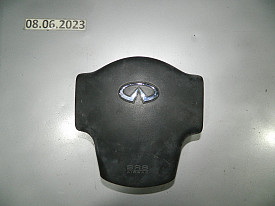 АИРБАГ РУЛЯ (СЕРЫЙ) (AIRBAG ПОДУШКА БЕЗОПАСНОСТИ) (ЦАРАПИНЫ) INFINITI QX56 JA60 2004-2010