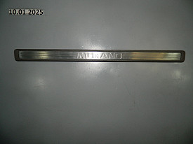 НАКЛАДКА НА ПОРОГ ПЕРЕДНЯЯ ЛЕВАЯ (УЗКАЯ) (769B1-1AA0A) (БЕЖЕВАЯ) NISSAN MURANO Z51 2008-2016