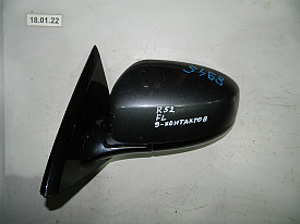 ЗЕРКАЛО ЗАДНЕГО ВИДА ЛЕВОЕ (БОКОВОЕ) (9-КОНТАКТОВ) NISSAN PATHFINDER R52 2012-2021