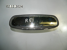 ЗЕРКАЛО САЛОНА (С КОМПАСОМ) (96321-7S500) (КНОПКА ПОТЕРТАЯ) NISSAN XTERRA N50 2005-2015