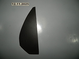 НАКЛАДКА ПЕРЕДНЕЙ ПАНЕЛИ БОКОВАЯ ЛЕВАЯ (1002326-00-002) (ЧЕРНАЯ) TESLA MODEL S 5YJS 2012-Н.В