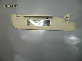 КОЗЫРЕК СОЛНЦЕЗАЩИТНЫЙ ПРАВЫЙ (БЕЖИВЫЙ) TESLA MODEL S 5YJS 2012-Н.В