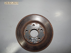 ДИСК ТОРМОЗНОЙ ПЕРЕДНИЙ (R-L) TOYOTA CAMRY XV40-45 2006-2011