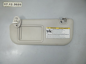 КОЗЫРЕК СОЛНЦЕЗАЩИТНЫЙ ЛЕВЫЙ (СЕРЫЙ) TOYOTA RAV 4 XA50 2018-Н.В