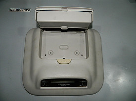 БАРДАЧОК ПОТОЛКА СРЕДНИЙ (С ДИСПЛЕЕМ ПОТОЛКА DVD) (СЕРЫЙ) TOYOTA SIENNA XL20 2003-2009