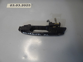 РУЧКА ДВЕРИ НАРУЖНАЯ ПЕРЕДНЯЯ ЛЕВАЯ (ЧЕРНЫЙ) (СО СКОЛОМ) (69202-AA010) TOYOTA SOLARA XV30 2003-2009
