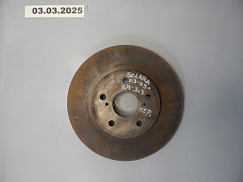 ДИСК ТОРМОЗНОЙ ПЕРЕДНИЙ (R-L) (90080-17238) 2.4 3.3 TOYOTA SOLARA XV30 2003-2009