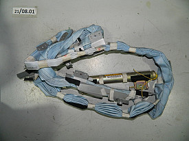 АИРБАГ (AIRBAG) ПОТОЛКА ПРАВЫЙ (ПОДУШКА БЕЗОПАСНОСТИ) (62170-60040) TOYOTA LAND CRUISER UZJ100 2002-2007