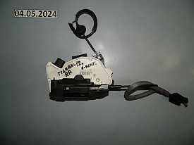 ЗАМОК ДВЕРИ ЗАДНИЙ ПРАВЫЙ (6-КОНТАКТОВ) (5N0839016H) (5N0839016B) VOLKSWAGEN TIGUAN NF 2011-2017