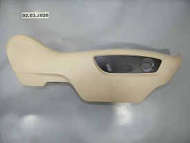 ПЛАСТИКОВАЯ НАКЛАДКА ПЕРЕДНЕГО ЛЕВОГО СИДЕНЬЯ ПРАВАЯ (7P6881314C) (БЕЖЕВЫЙ) VOLKSWAGEN TOUAREG NF-FL 2010-2018