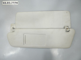 КОЗЫРЕК СОЛНЦЕЗАЩИТНЫЙ ЛЕВЫЙ (7P6857551M) (С ДОПОЛНИТЕЛЬНЫМИ КОЗЫРЬКОМ) (СЕРЫЙ) VOLKSWAGEN TOUAREG NF-FL 2010-2018