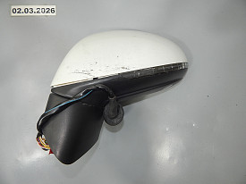ЗЕРКАЛО ЗАДНЕГО ВИДА ЛЕВОЕ (БОКОВОЕ) (С ПОВТОРИТЕЛЕМ) (15 КОНТАКТОВ) VOLKSWAGEN TOUAREG NF-FL 2010-2018