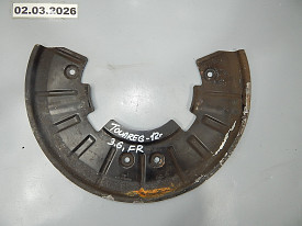 ЗАЩИТА ТОРМОЗНОГО ДИСКА ПЕРЕДНЕГО (R-L) (ПЕСОЧНИЦА) VOLKSWAGEN TOUAREG NF-FL 2010-2018