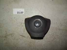 АИРБАГ (AIRBAG) РУЛЯ (ПОДУШКА БЕЗОПАСНОСТИ) VOLKSWAGEN PASSAT CC 2008-2016